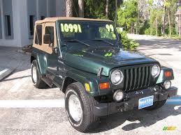 1999 Forest Green Pearlcoat Jeep