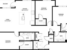 3 bedroom apartments for in west