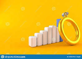 Engagement Ring With Chart Stock Illustration Illustration