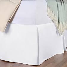 Cotton Solid Queen Bed Skirt