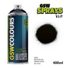 Spray Primer Black 400ml Black