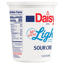 daisy light sour cream 1 lb tub