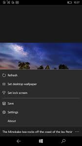 daily picture uwp adds bing star images