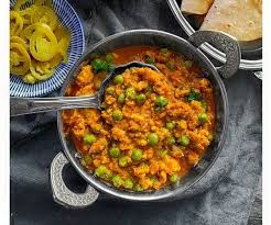 Chicken Keema Matar Recipe - Indian Chicken Mince Curry - Keto + GF