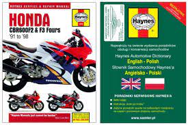 HONDA CBR 600 F2 CBR600 F3 91-98 instrukcja HAYNES (12257644042) | Książka  Allegro