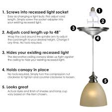 Light Recessed Light Conversion Kit