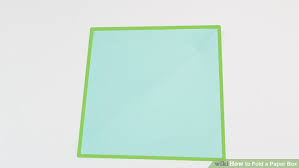 How To Fold A Paper Box 12 Steps With Pictures Wikihow