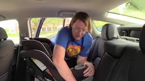 how to install a rear facing car seat