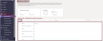 The sharepoint admin centre gives you the ability to set. How To Manage Meeting Policies In Microsoft Teams Office 365 Global Sharepoint Diary