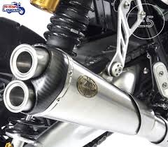 zard exhaust system for triumph