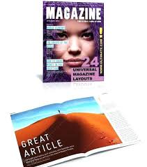 Free Magazine Layout Templates Article Template Word Gamer Blogger