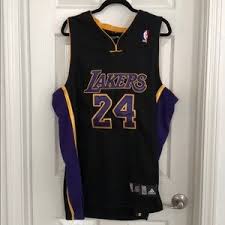 Los angeles lakers new era 9forty black cap. Nba Shirts Kobe Lakers Jersey Black Purple Yellow Poshmark