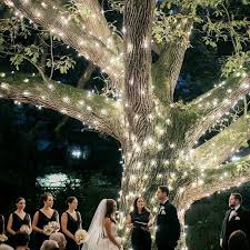 35 string light ideas for your wedding