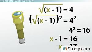 solving radical equations steps and