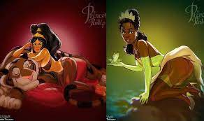 Disney Princesses re-imagined as sexy pin-up models by artist Andrew  Tarusov! See video | India.com