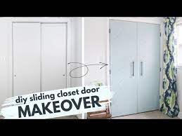Extreme Sliding Closet Door Makeover