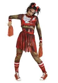 zombie cheerleader women s costume