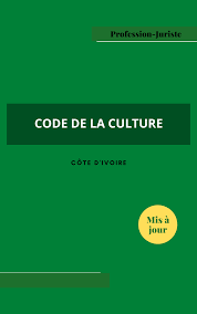code de la culture côte d ivoire pdf