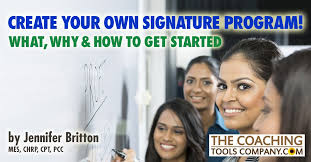 create your own signature program what