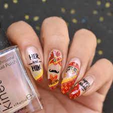 cool nail art designs for wedding