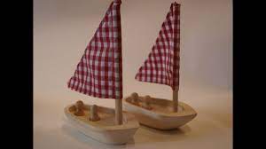how to make a toy wooden sailing boat