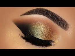 golden green makeup tutorial aurora