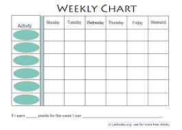 Weekly Behavior Chart Best Picture Of Chart Anyimage Org