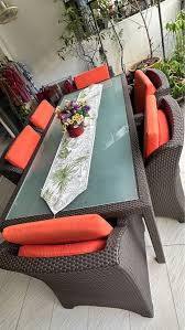 6 Seaters Outdoor Dining Table