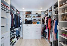 75 closet with shaker cabinets ideas