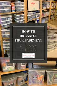 How To Organize Your Basement In 6 Easy