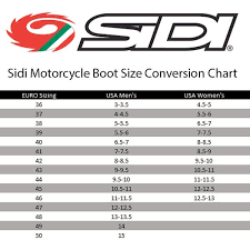 Sidi Motorcycle Boots Uk Size Chart Disrespect1st Com