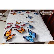 Завивки за легла и спални, детски олекотени завивки, летни и зимни завивки с гъши пух на евтини цени. 3d Olekotena Zavivka Butterfly 100 Pamuk