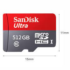 PZS, Dành Cho Điện Thoại Sandisk 64GB/128GB/256GB/512GB/1TB Thẻ Nhớ TF  Micro-SD