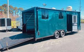enclosed cargo trailer toy hauler