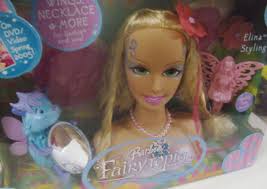 barbie fairytopia elina styling head doll monster high liv bratz new