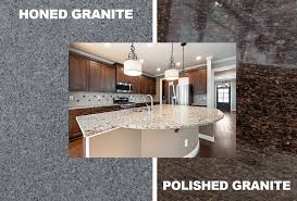 honed vs polished granite huge