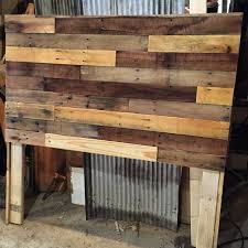 pallet wood headboard diy revival