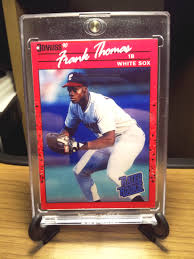 Frank thomas topps rookie card. Frank Thomas Rated Rookie Former Donruss Employee Confirms Existence Tan Man Baseball Fan