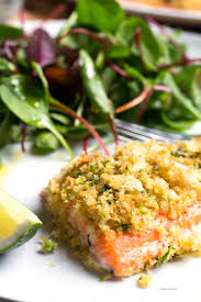 citrus crusted arctic char with mixed