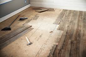 installing laminate flooring