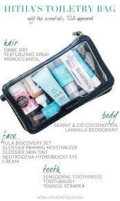 how to pack toiletries for a carry on