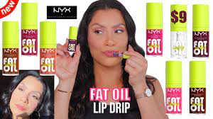 new nyx cosmetics fat oil lip drip