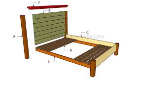 Queen Bed Frame Plans Howtospecialist
