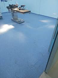 blue vinyl flooring for hospital