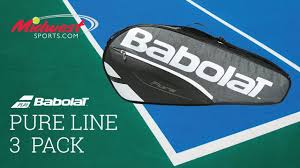 babolat pure line 3 pack tennis bag