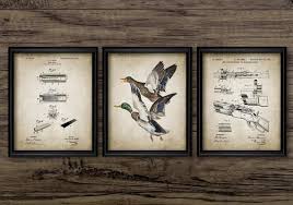 Duck Hunting Art Set Of 3 Printable