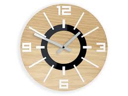 Wood Wall Clock Large Wall Clock Oak