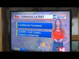 When we moved to tornado alley we knew there would be times when tornado warning vlogs! Jennifer Valdez Puts On Disco Blouse And Leather Skirt To Talk Tornado Weather In Atlanta On Cbs 46 Oakland News Now