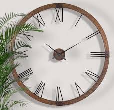 amarion wall clock 60 by uttermost