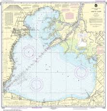 Noaa Nautical Chart 14850 Lake St Clair